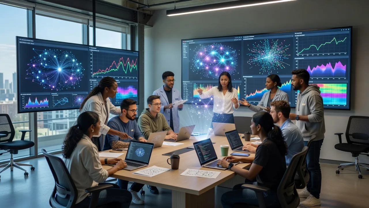 Machine learning team collaboration